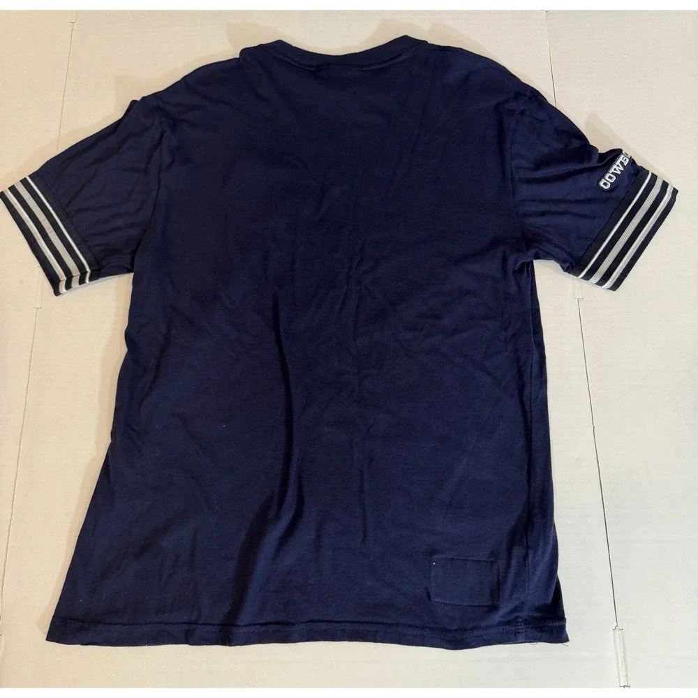 Mitchell & Ness Dallas Cowboys Throwbacks T Shirt M Navy NFL Retro Western